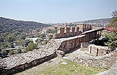 Veliko Turnovo - Tsarevets Hill, the mediaeval walls 